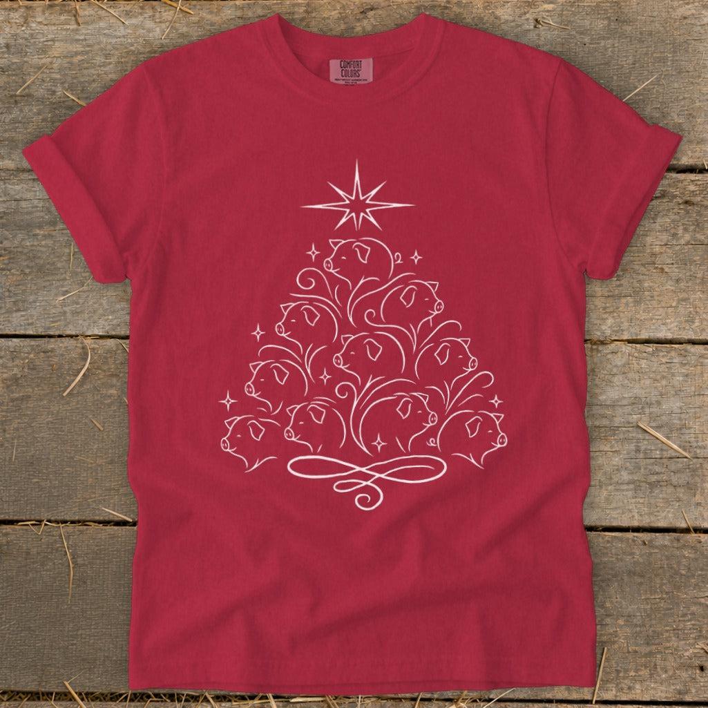 Elegant Pig Tree Signature Tee