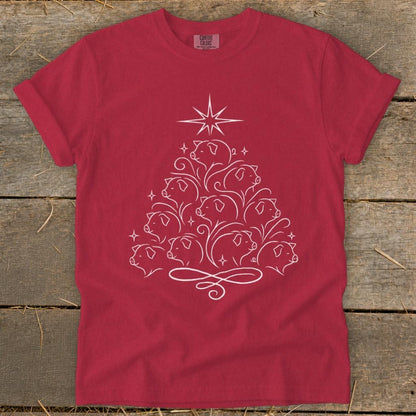 Elegant Pig Tree Signature Tee