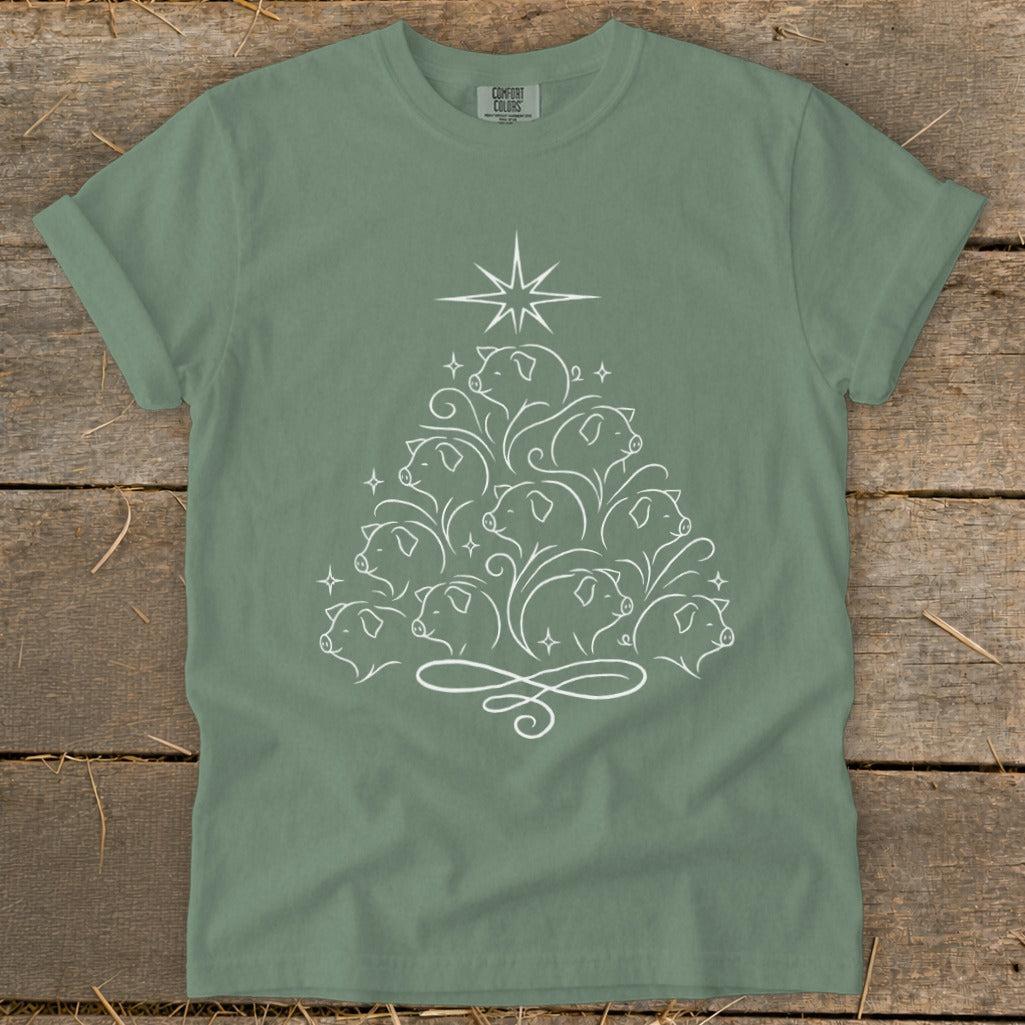 Elegant Pig Tree Signature Tee