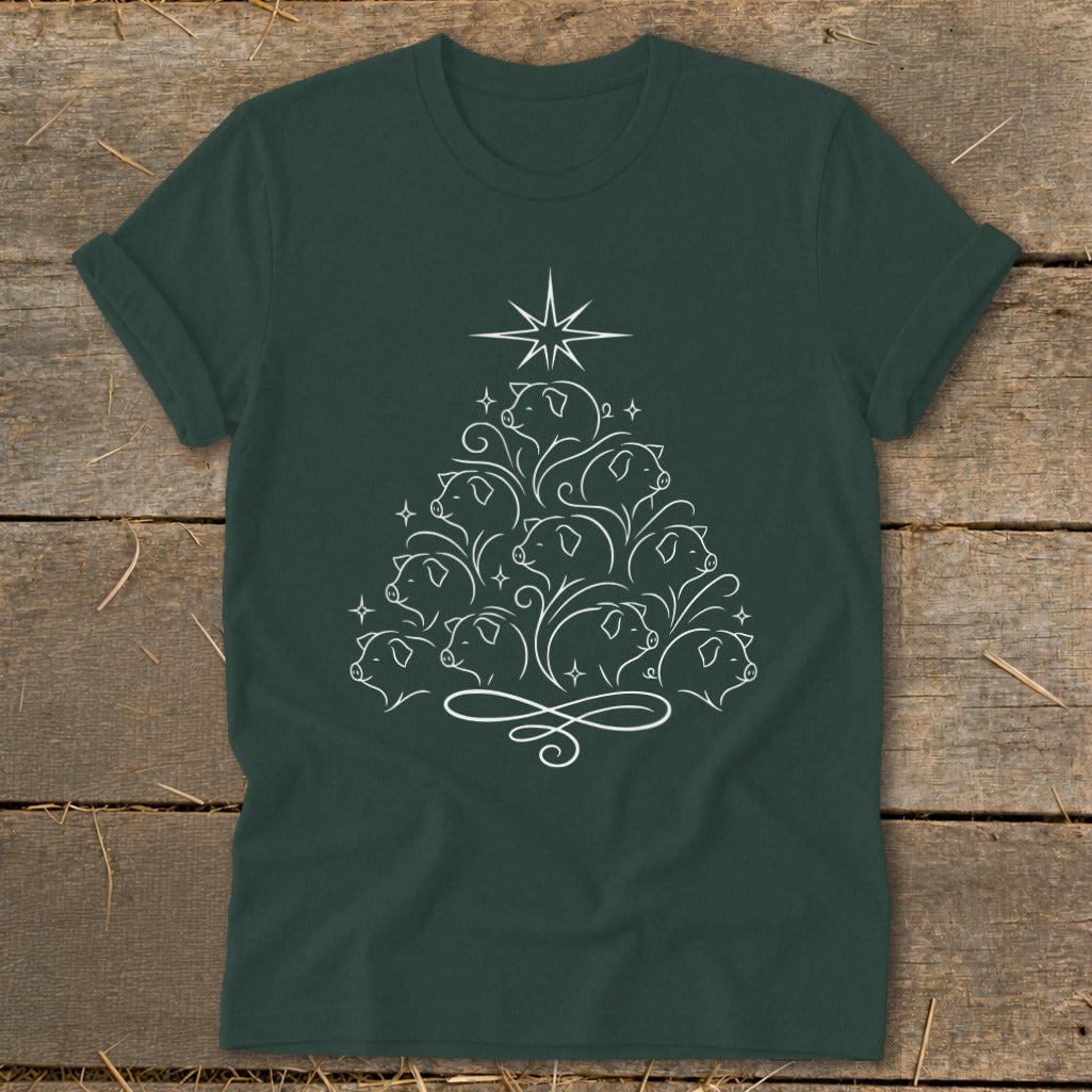 Elegant Pig Tree Softstyle Tee