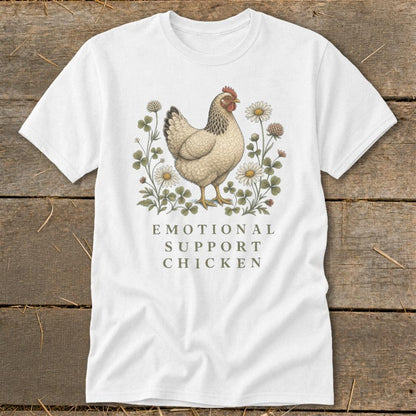 Emotional Support Chicken Classic Tee