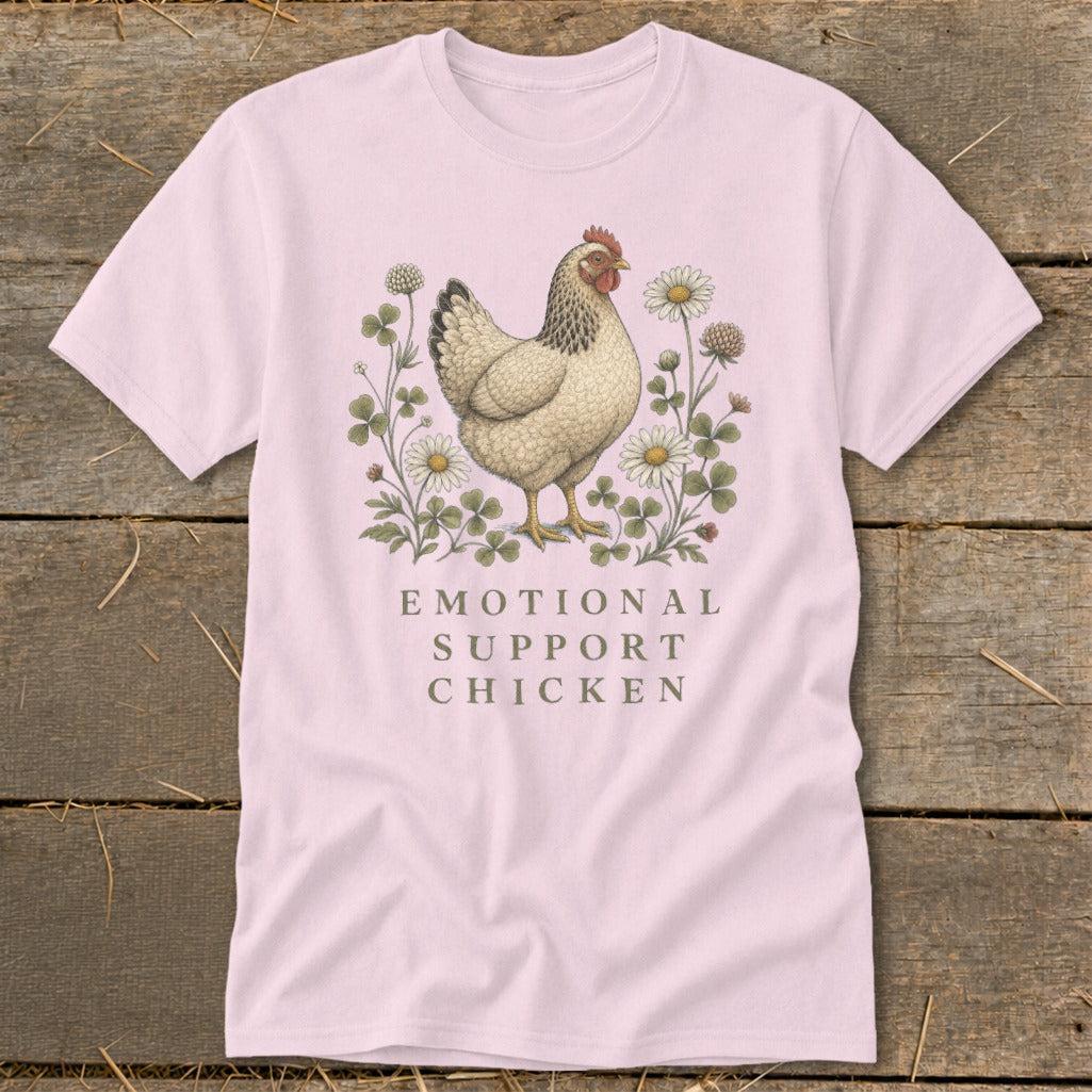 Emotional Support Chicken Classic Tee