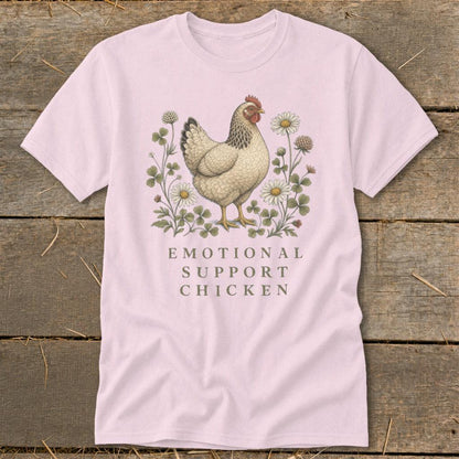 Emotional Support Chicken Classic Tee