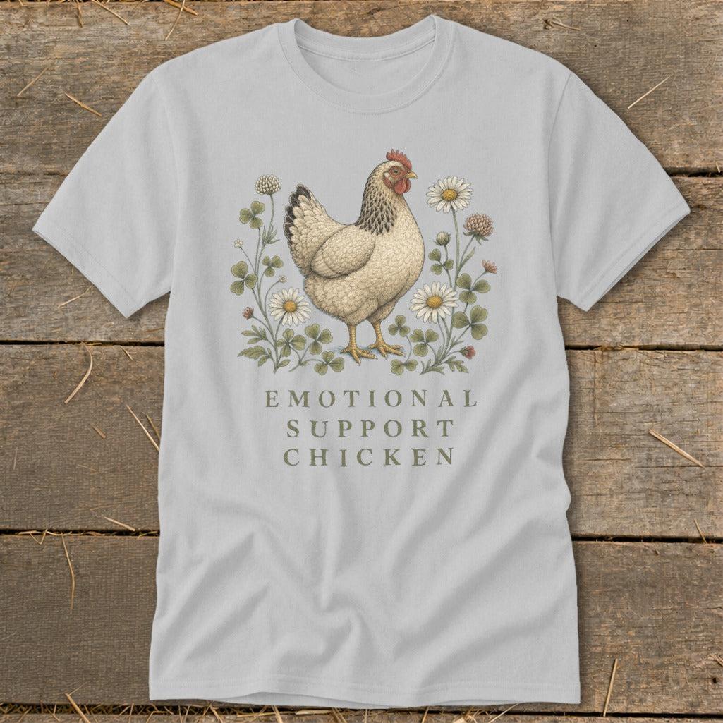 Emotional Support Chicken Classic Tee