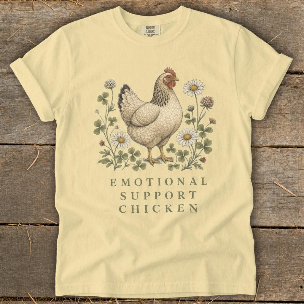 Emotional Support Chicken Signature Tee