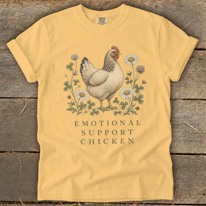 Emotional Support Chicken Signature Tee