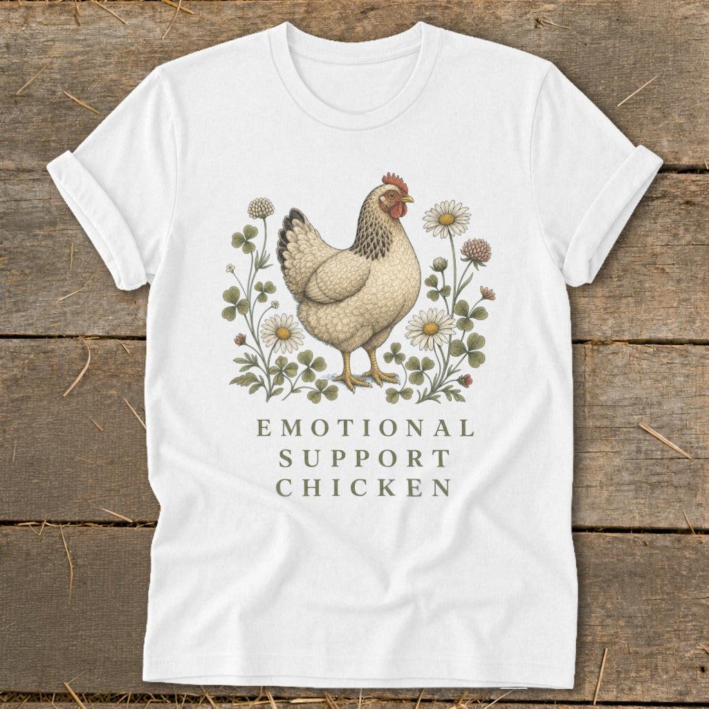 Emotional Support Chicken Softstyle Tee