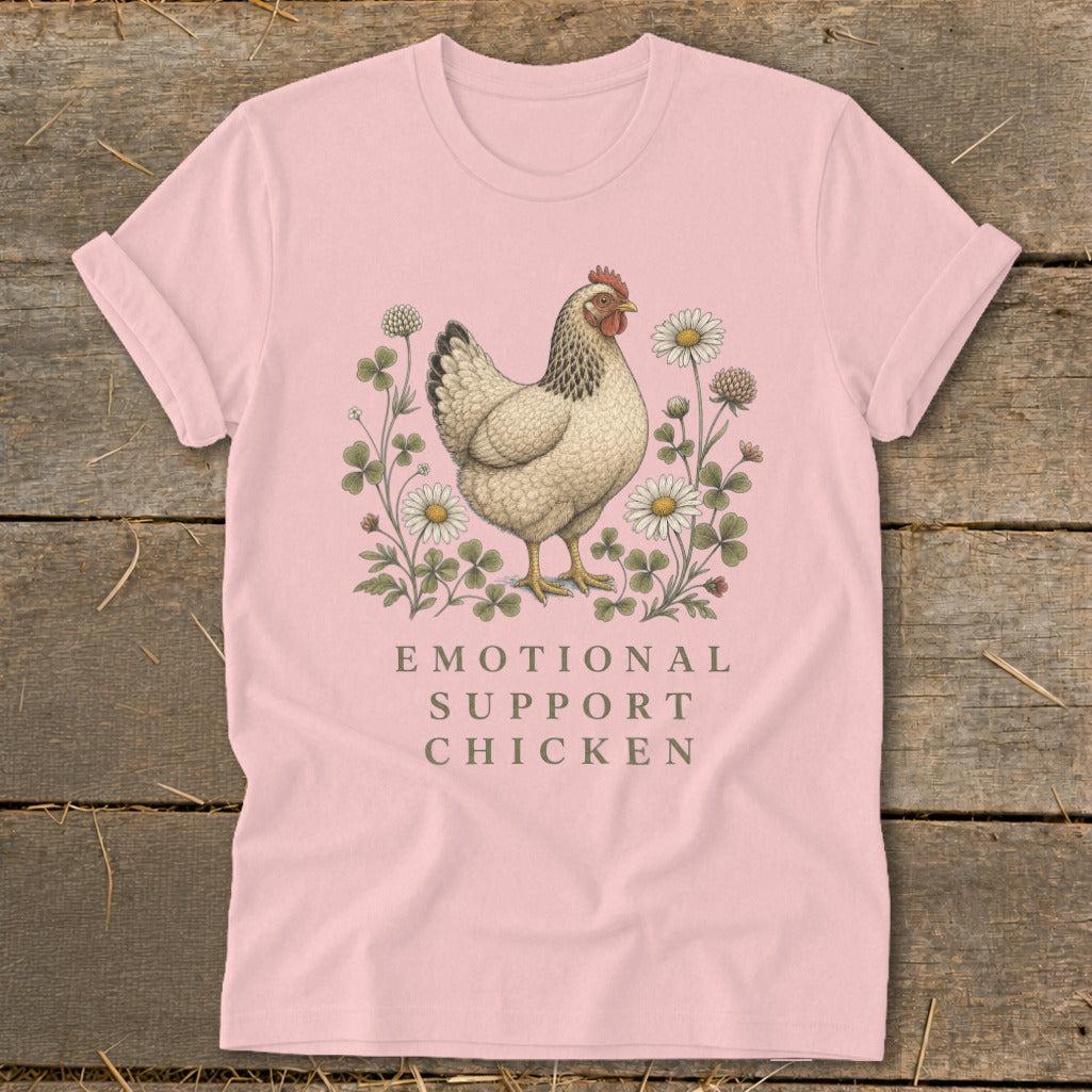 Emotional Support Chicken Softstyle Tee
