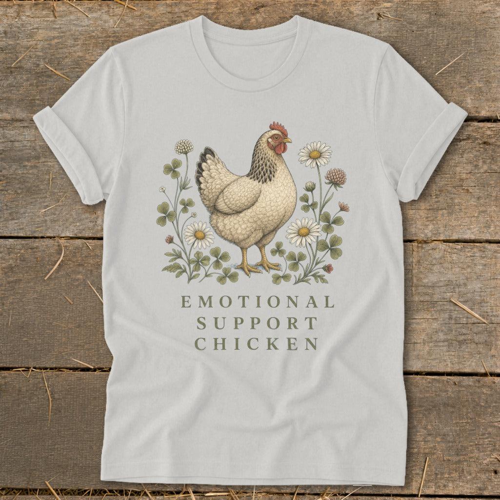 Emotional Support Chicken Softstyle Tee