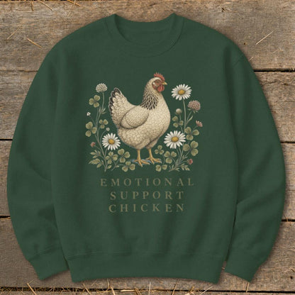 Emotional Support Chicken Sweatshirt