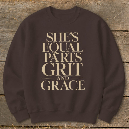 Equal Parts Grit & Grace Sweatshirt
