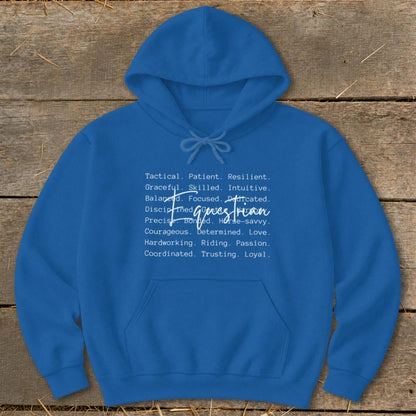 Equestrian Words Hoodie