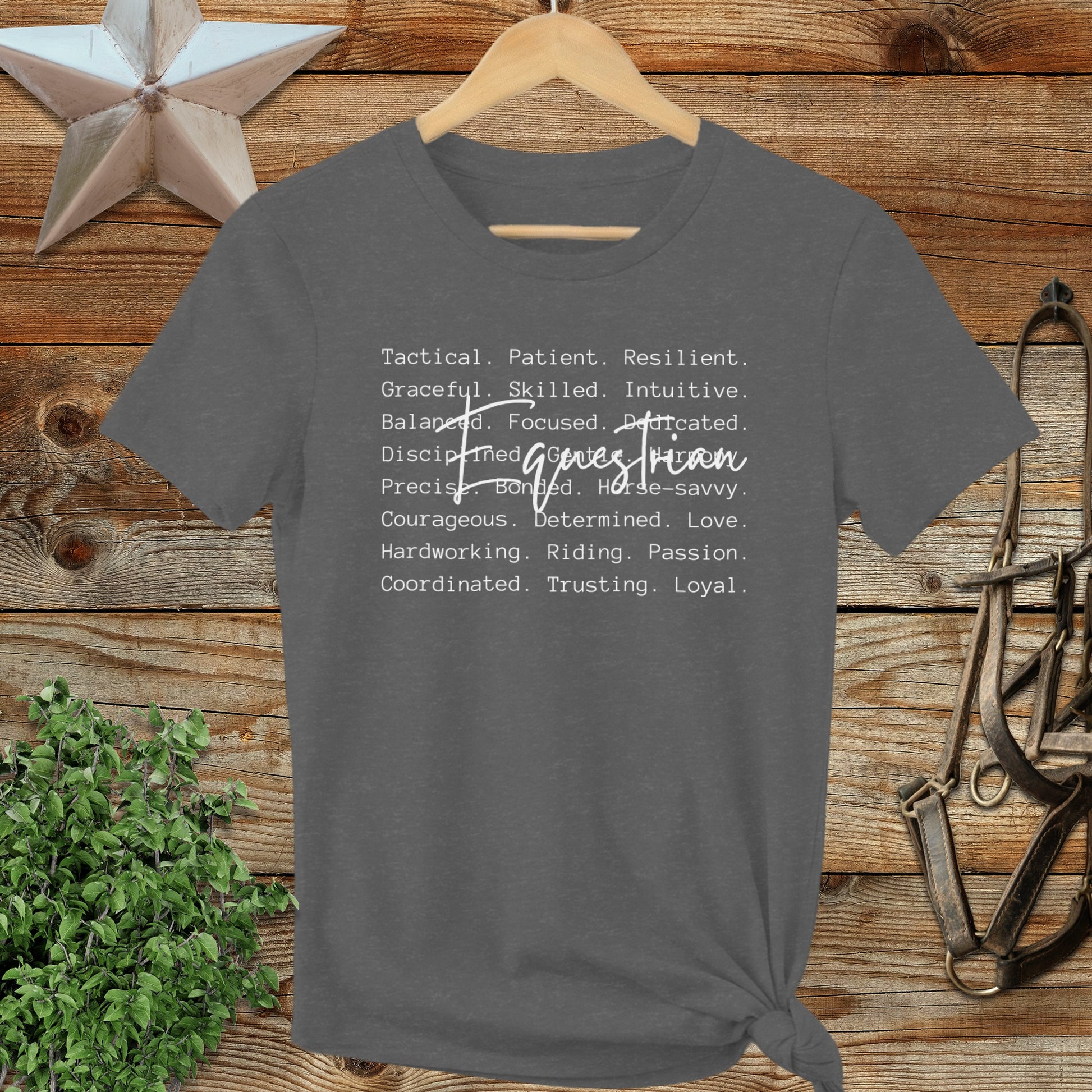 Equestrian Words Ladies Tee