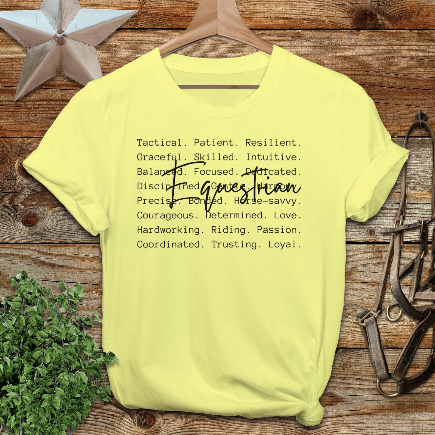 Equestrian Words Softstyle Tee