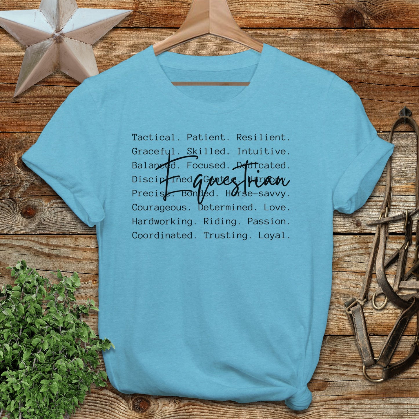 Equestrian Words Softstyle Tee