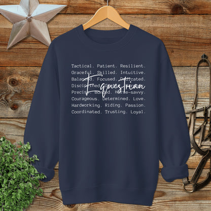 Equestrian Words Sweatshirt
