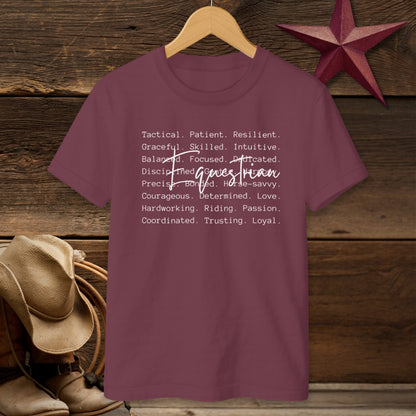 Equestrian Words T-shirt (Youth)