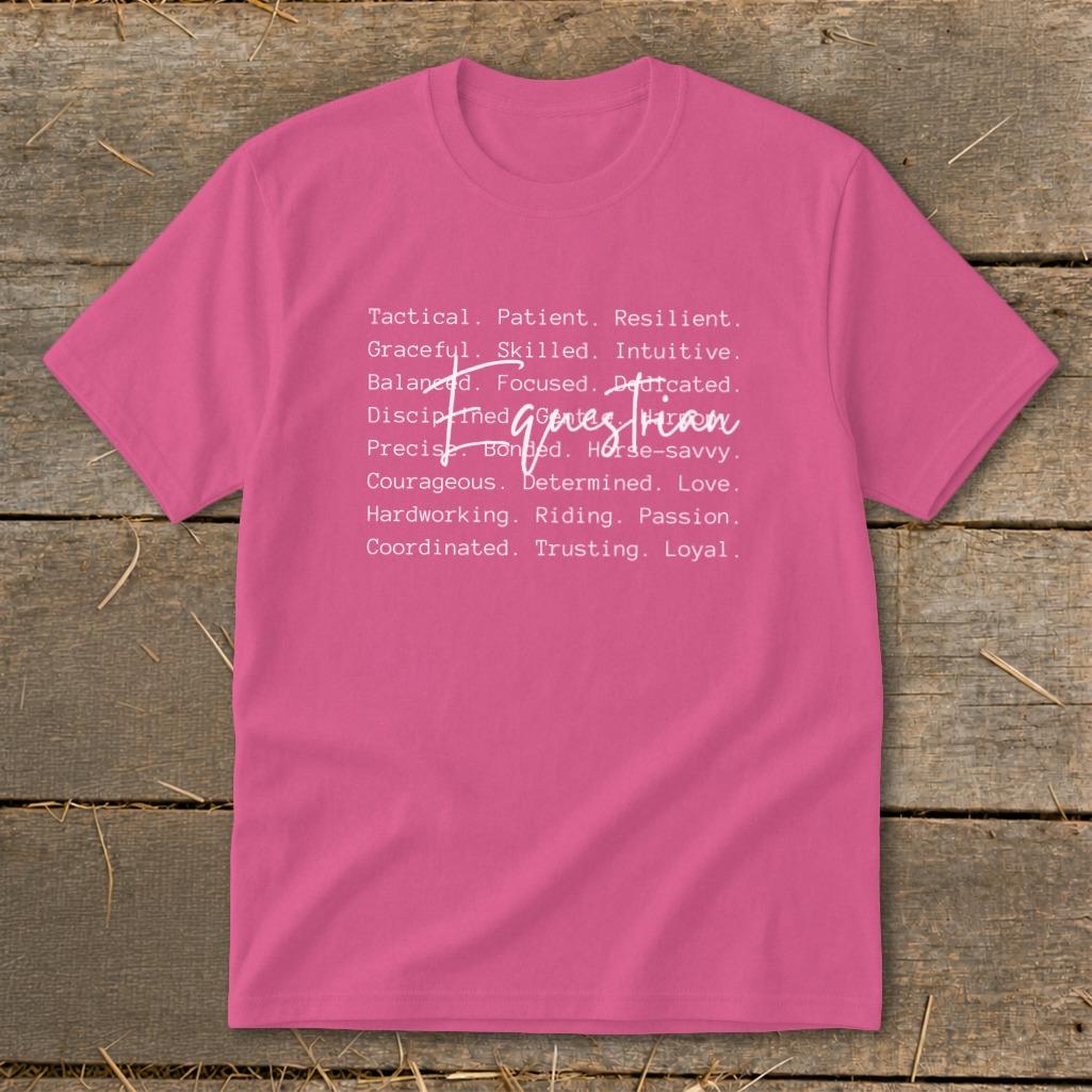 Equestrian Words Youth Tee