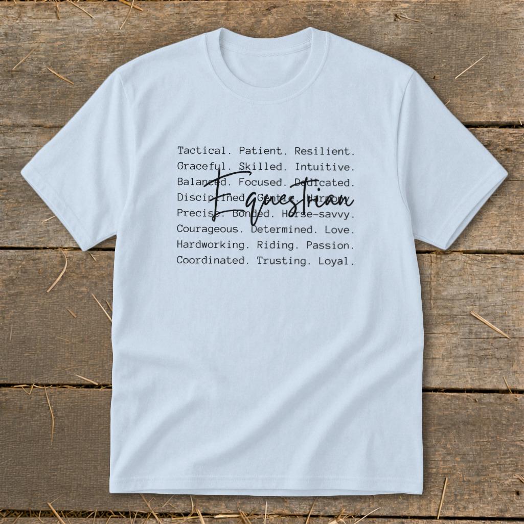 Equestrian Words Youth Tee