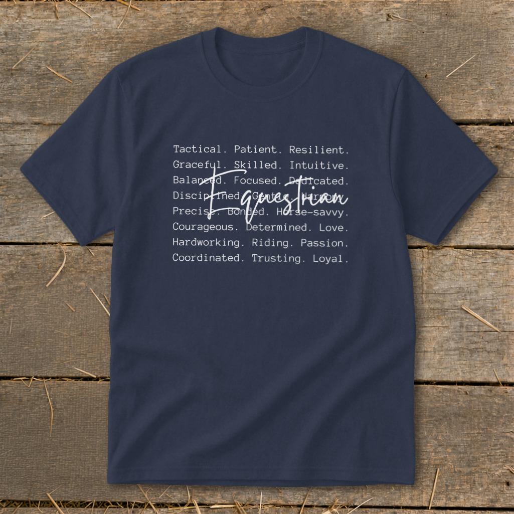 Equestrian Words Youth Tee