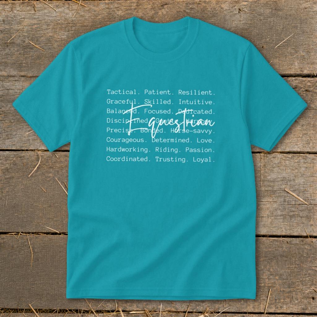 Equestrian Words Youth Tee