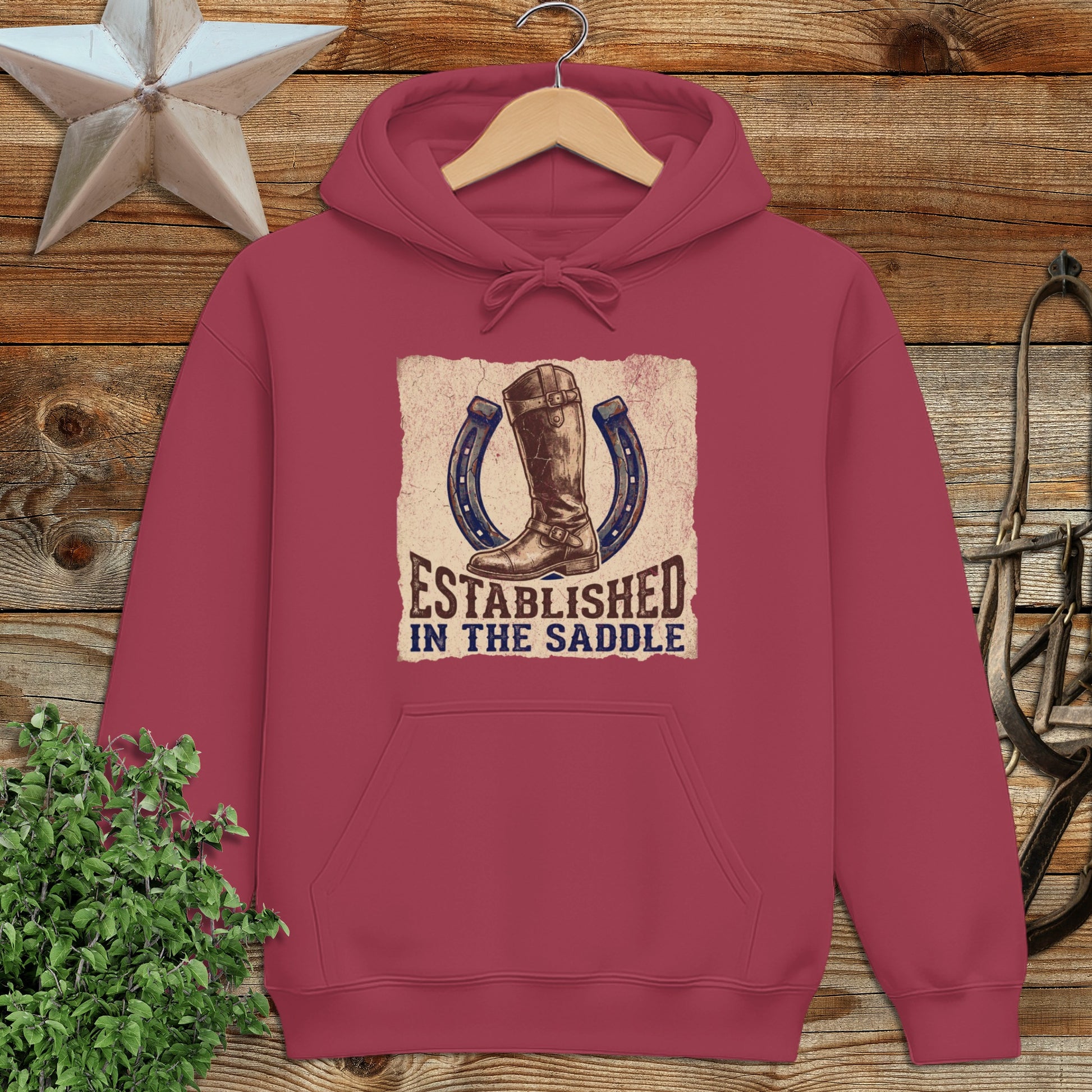 Established in the Saddle Hoodie