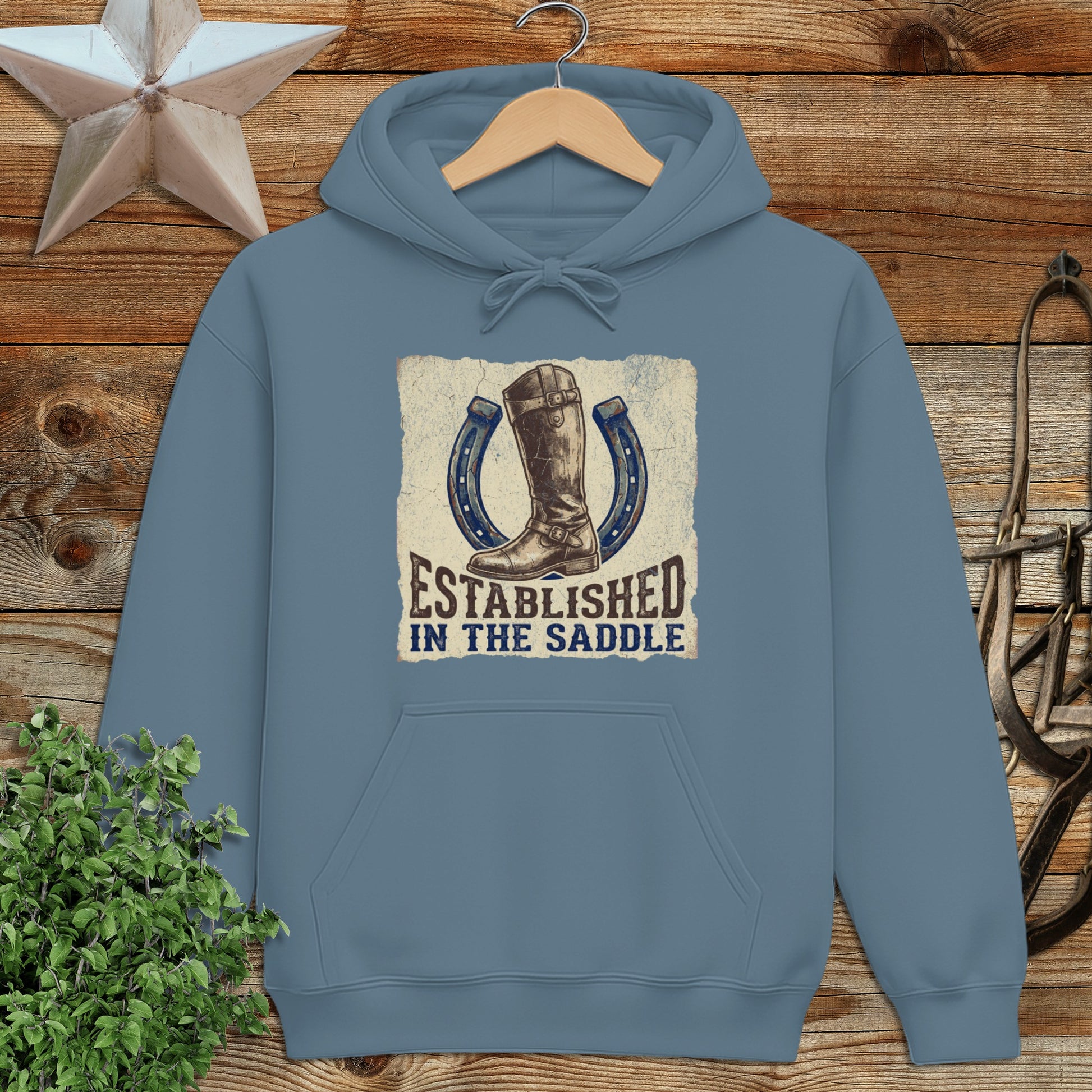 Established in the Saddle Hoodie