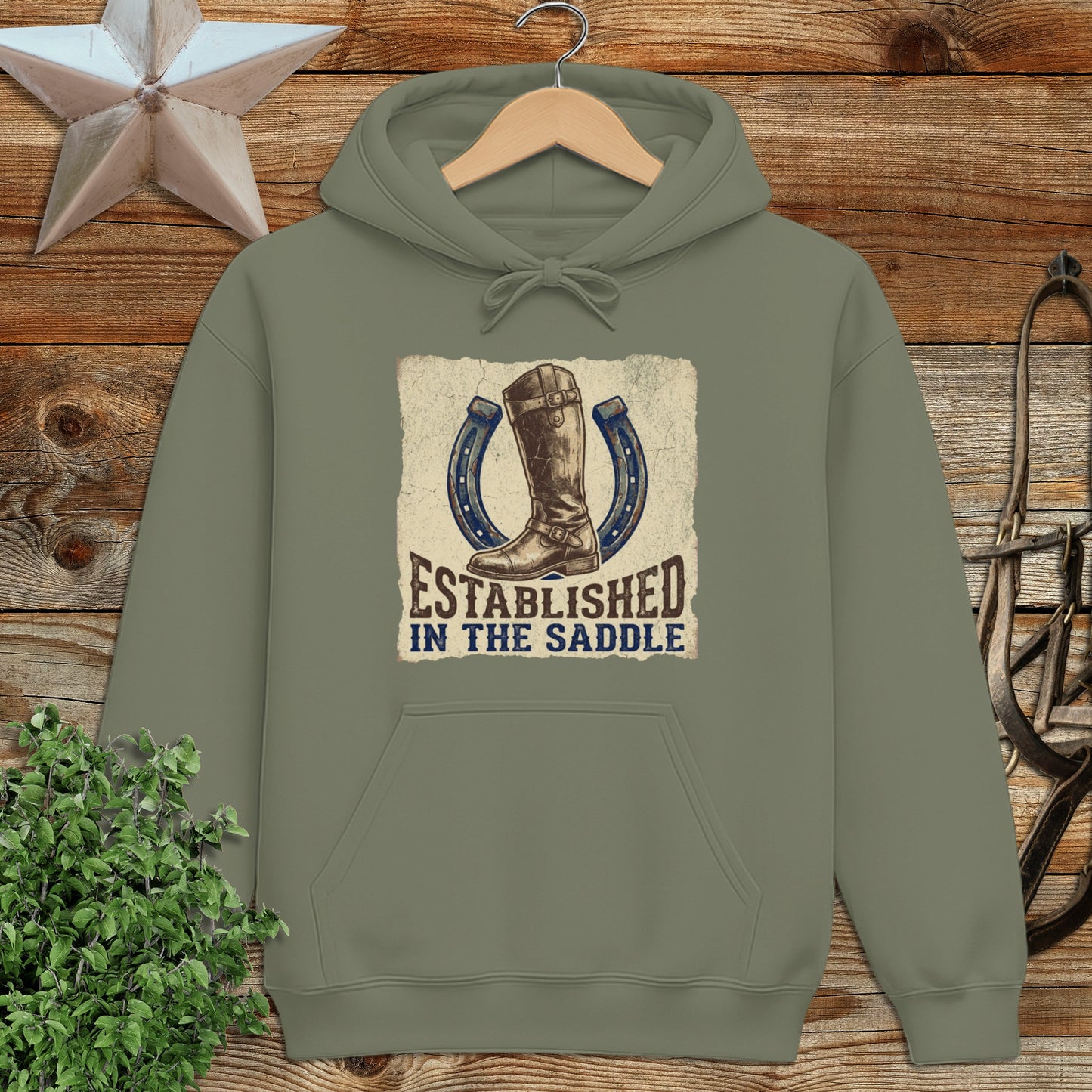 Established in the Saddle Hoodie