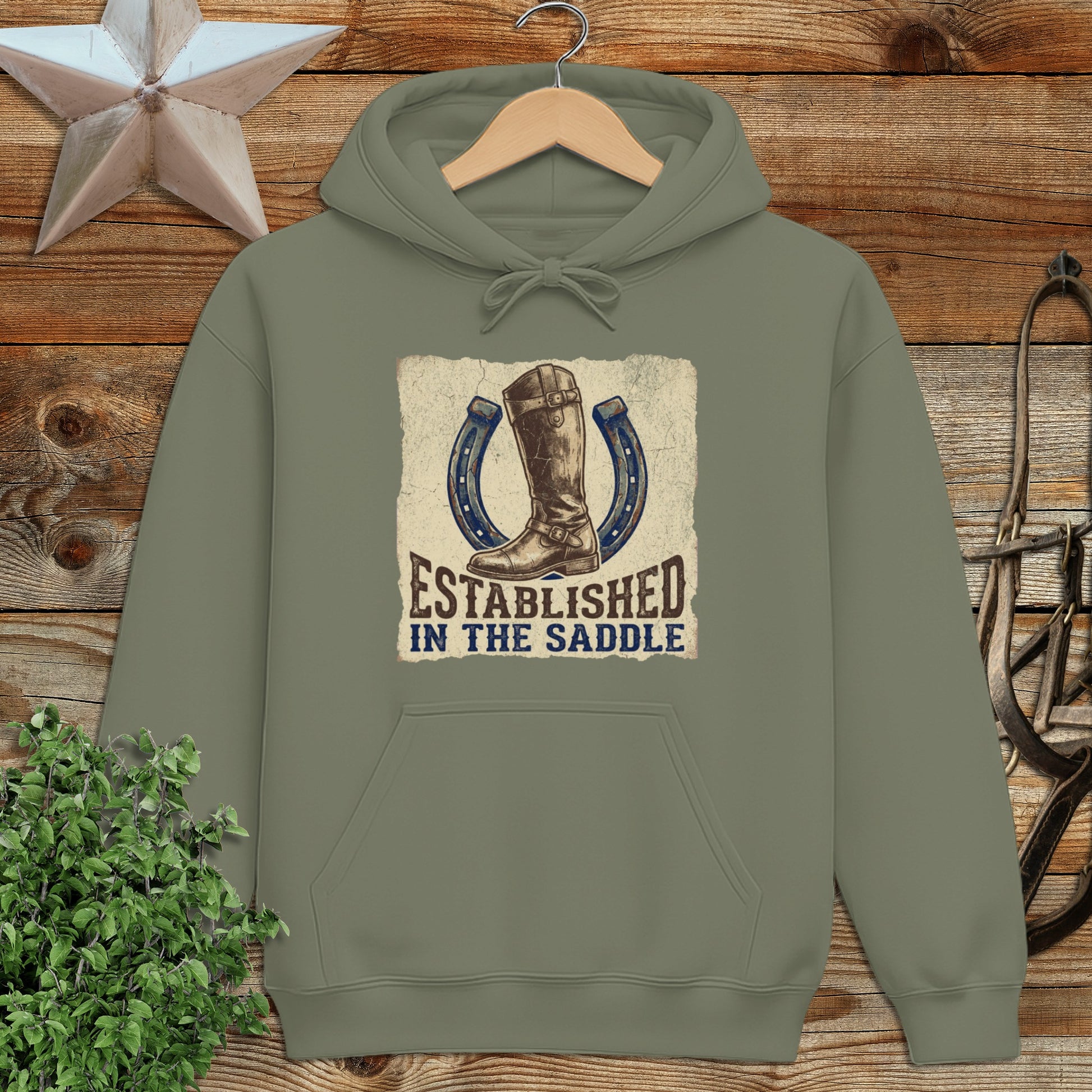 Established in the Saddle Hoodie