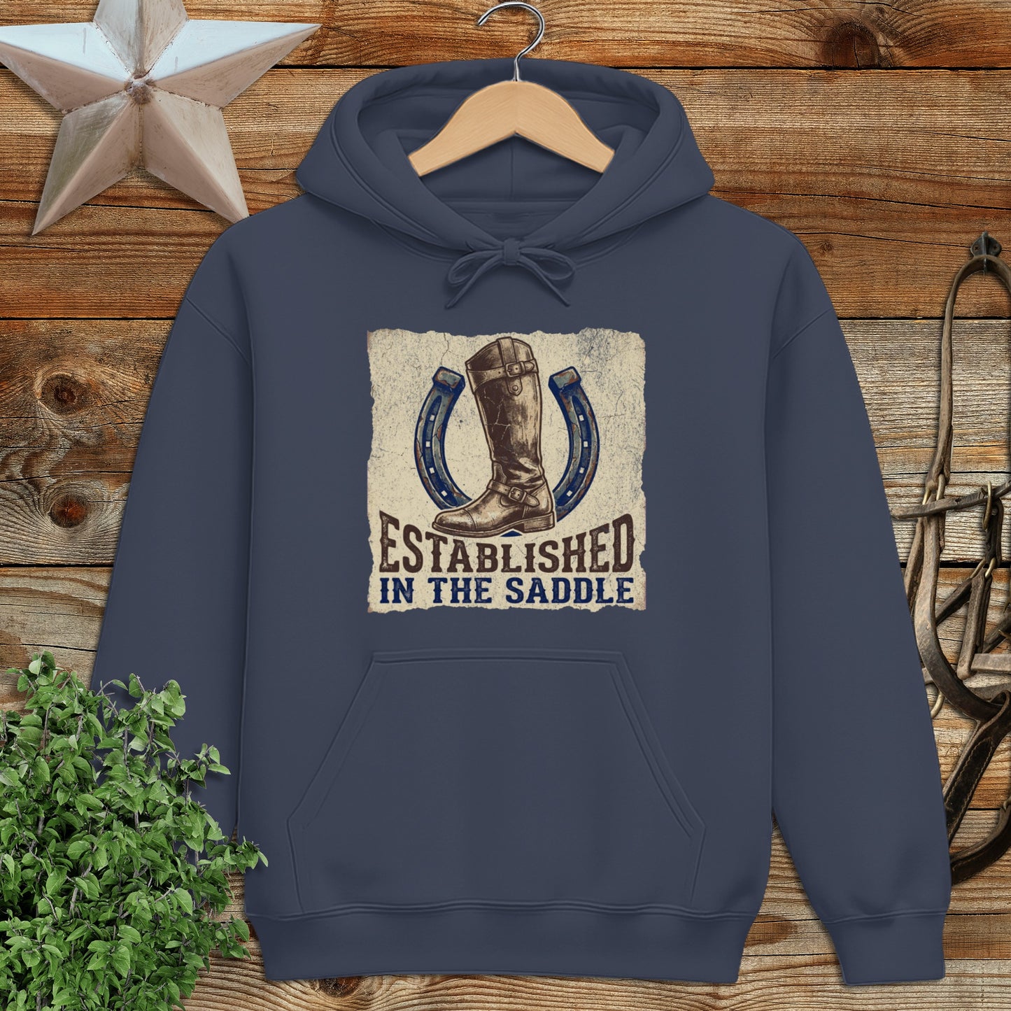 Established in the Saddle Hoodie
