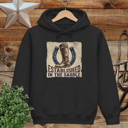 Established in the Saddle Hoodie