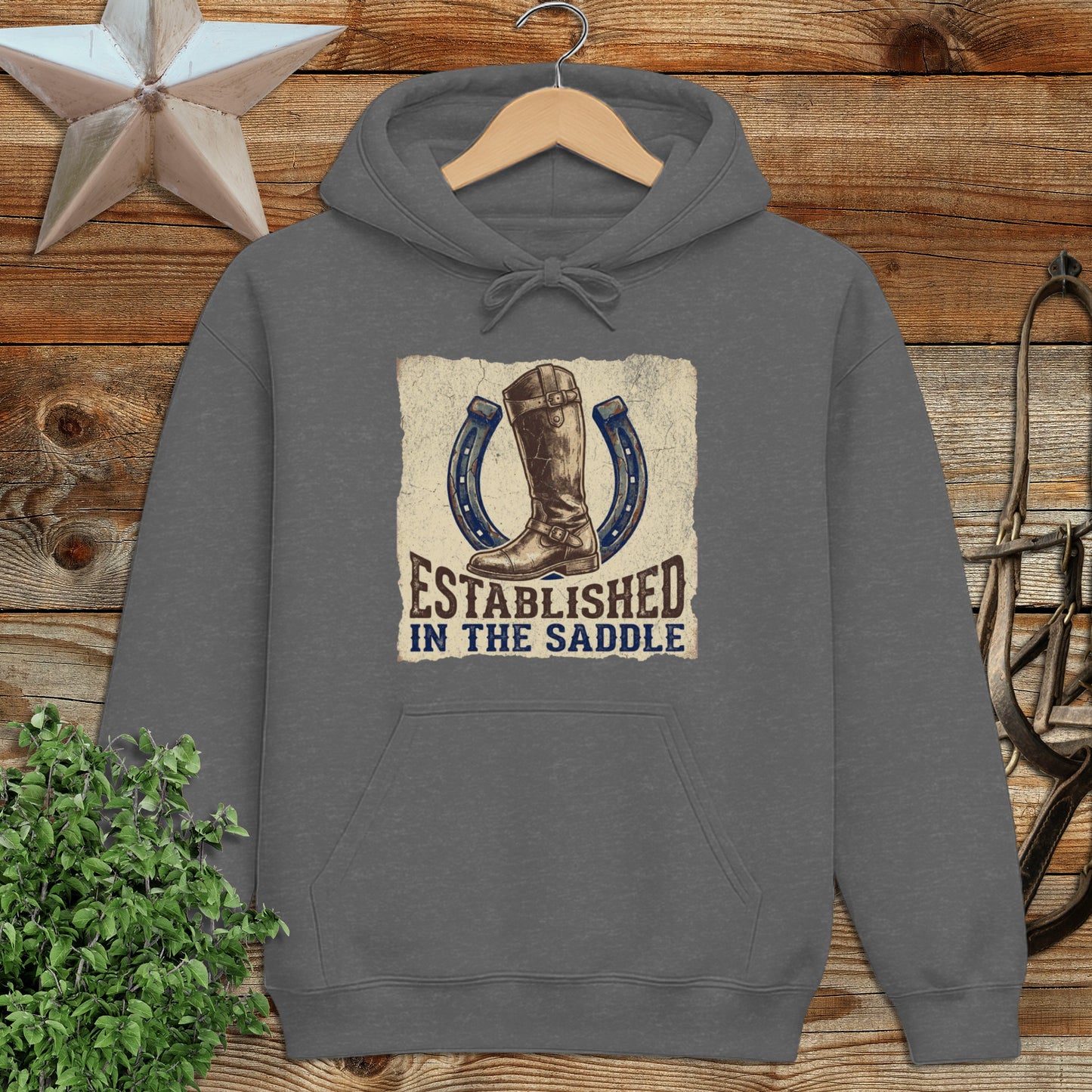 Established in the Saddle Hoodie