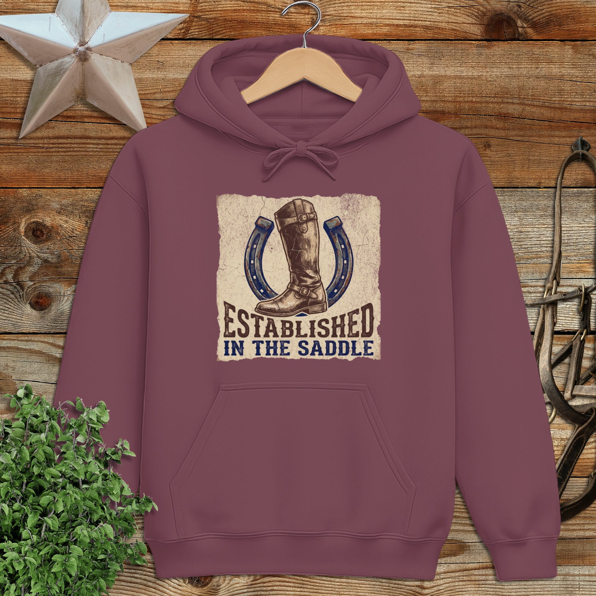 Established in the Saddle Hoodie