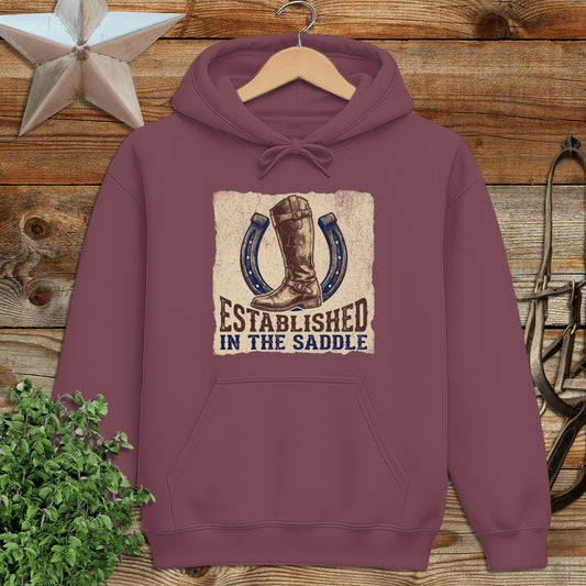 Established in the Saddle Hoodie