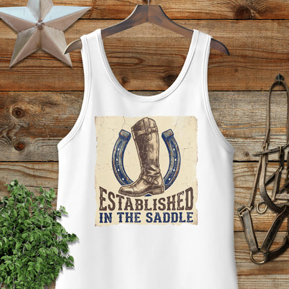 Established in the Saddle Tank Top