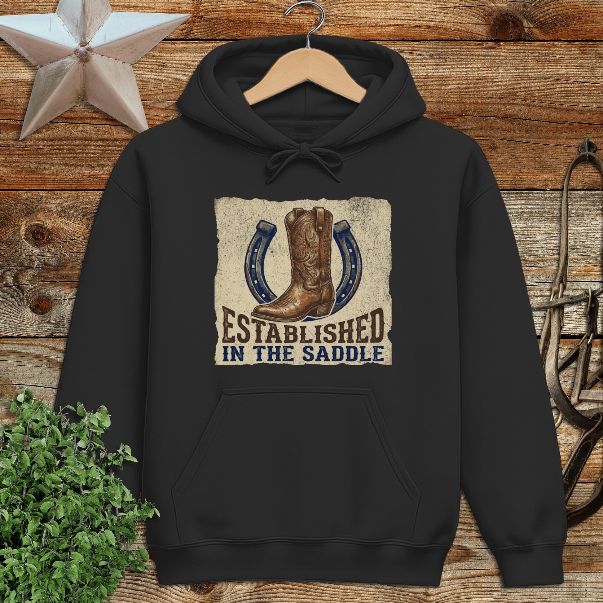 Established in the Saddle Western Hoodie