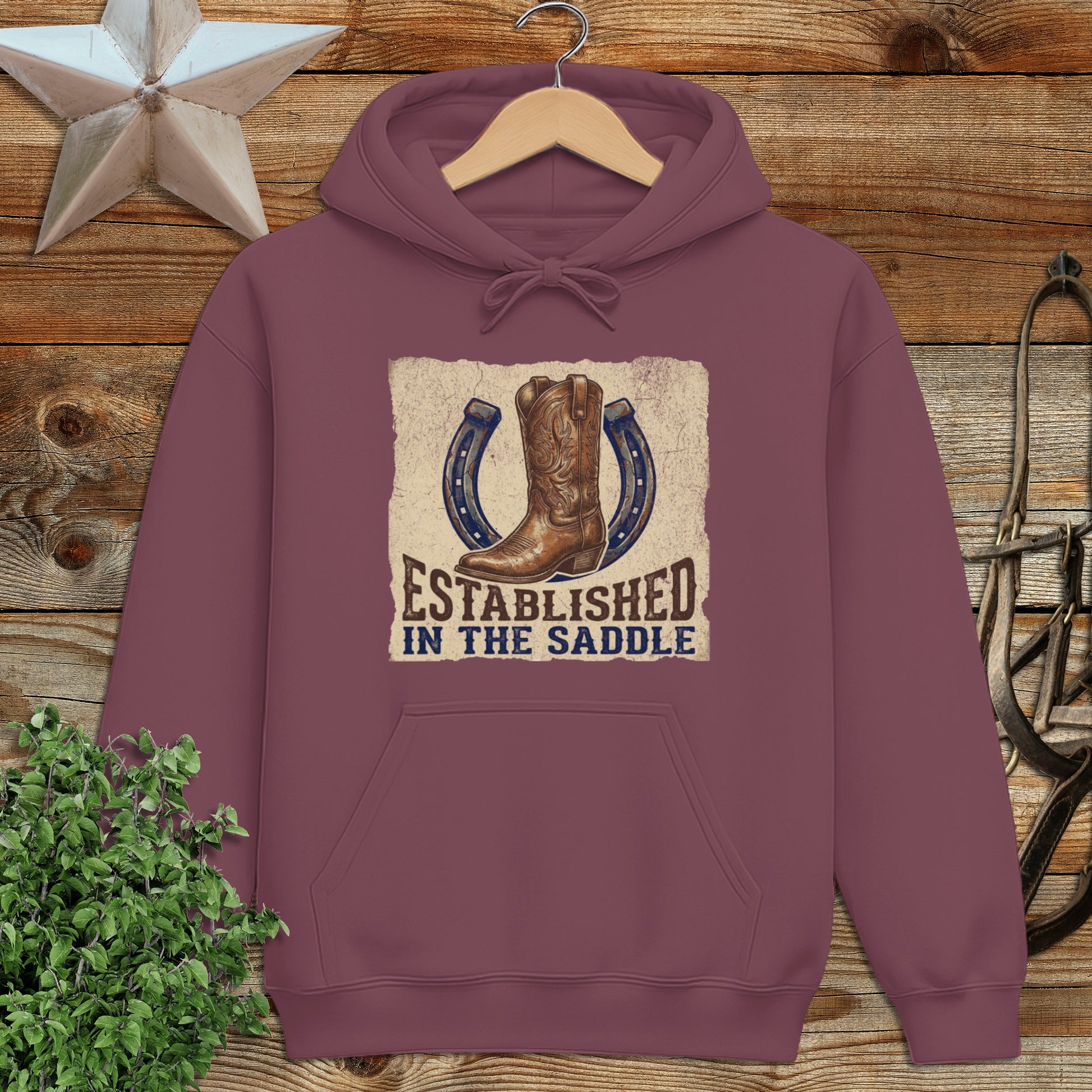 Established in the Saddle Western Hoodie