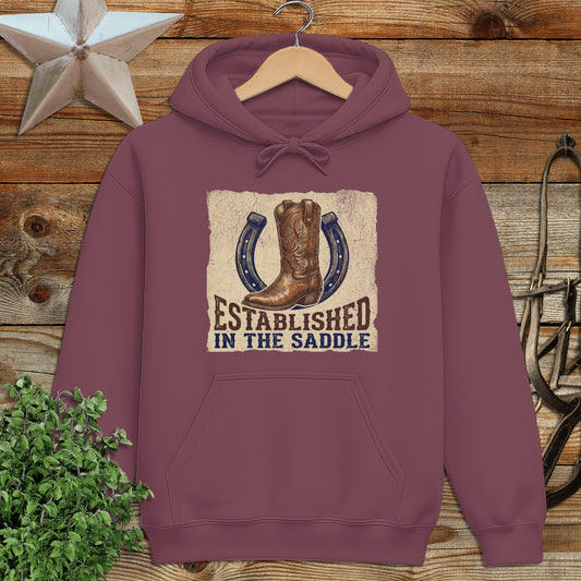 Established in the Saddle Western Hoodie