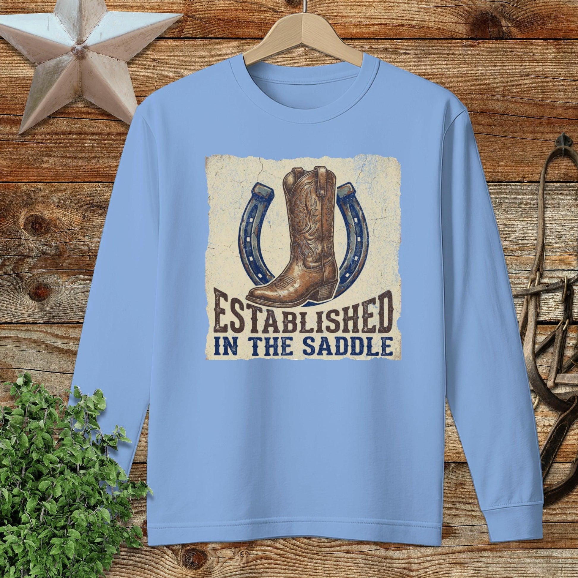 Established in the Saddle Western Long Sleeve Tee