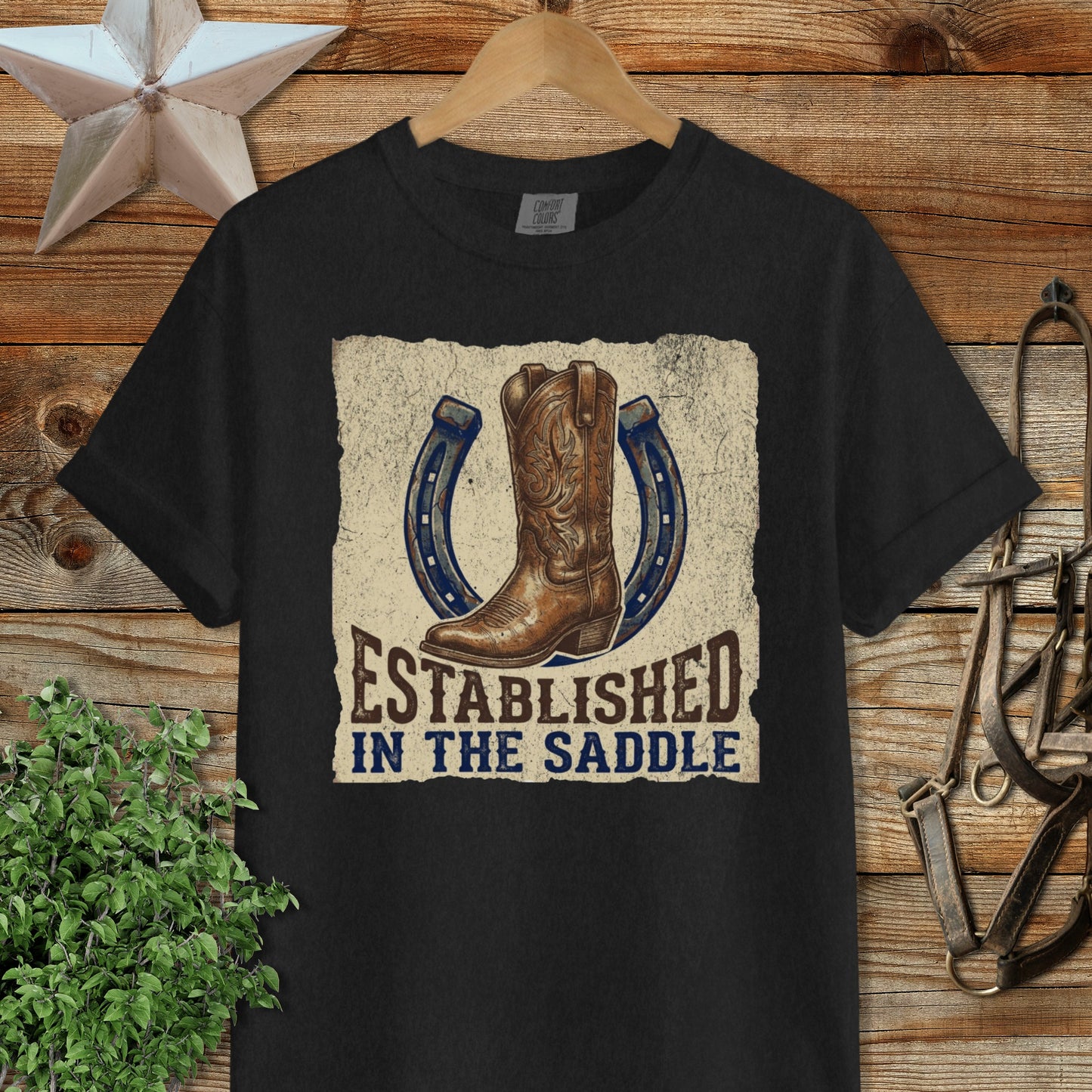 Established in the Saddle Western Signature Tee
