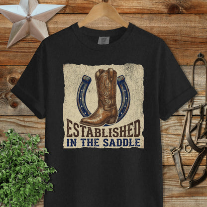 Established in the Saddle Western Signature Tee