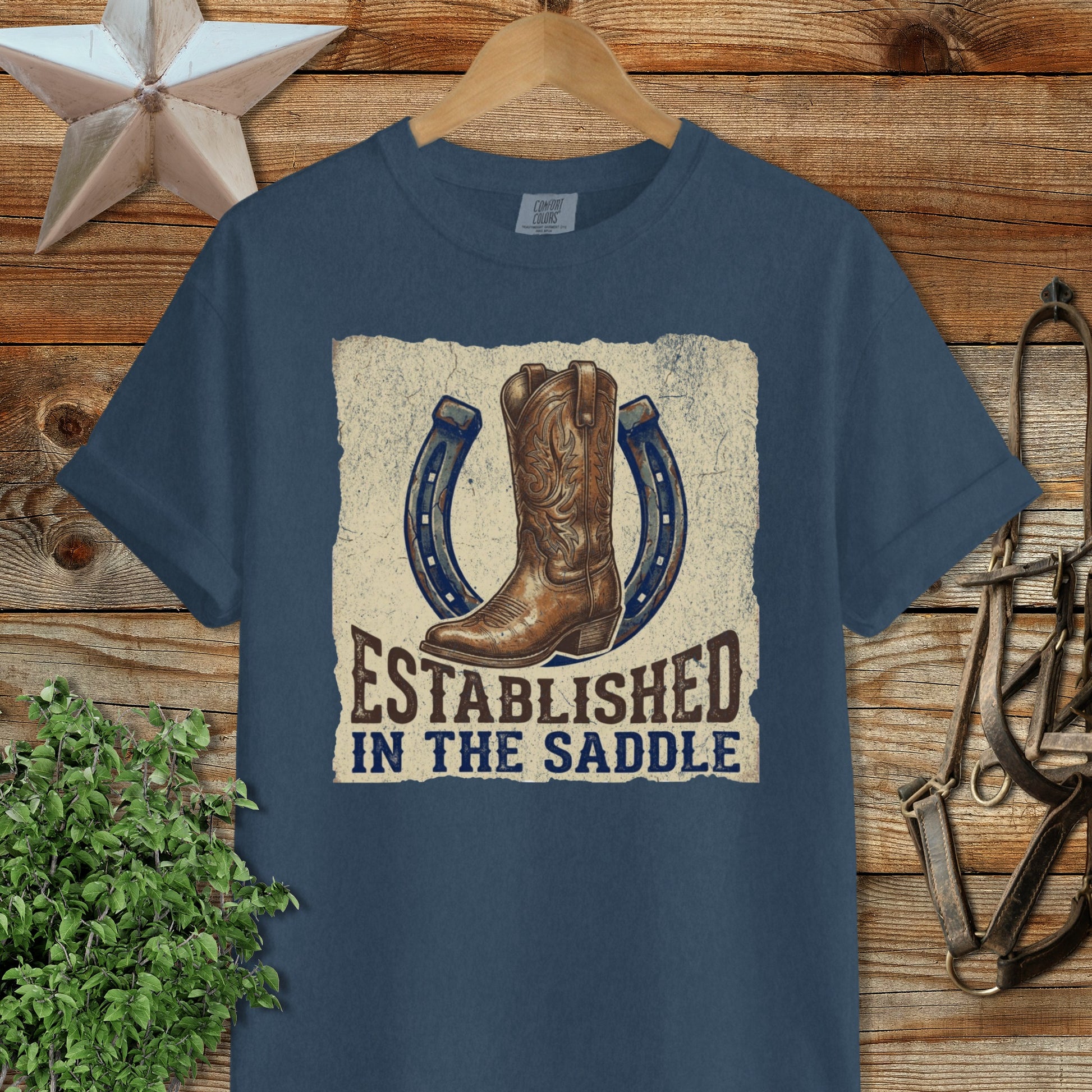 Established in the Saddle Western Signature Tee