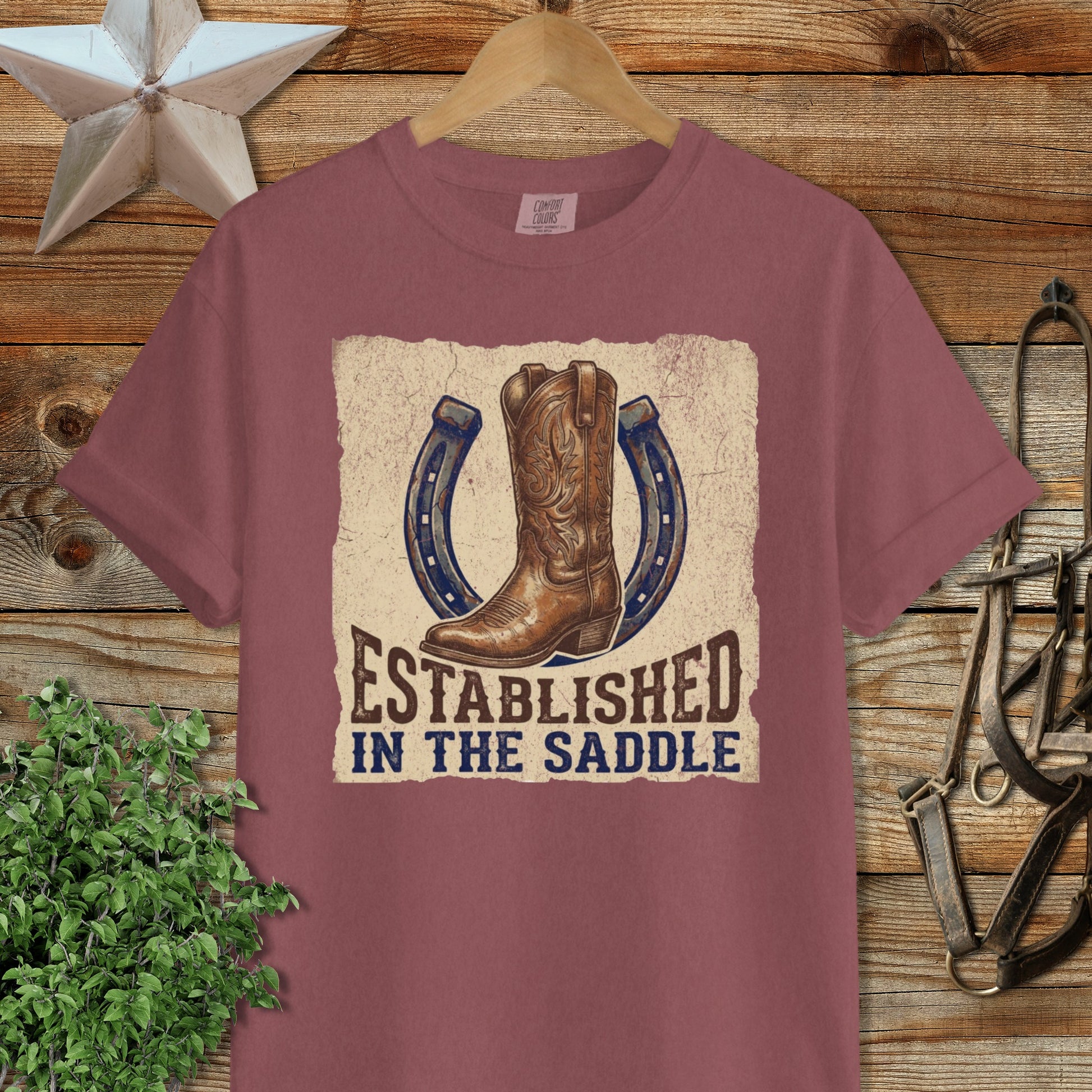 Established in the Saddle Western Signature Tee