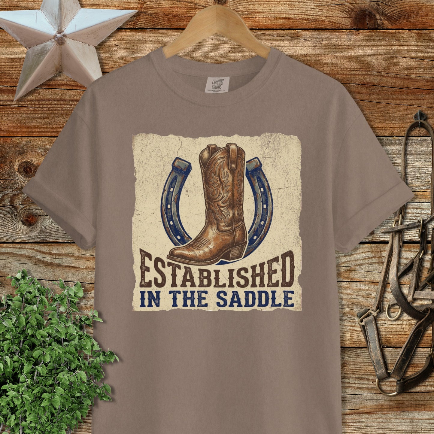 Established in the Saddle Western Signature Tee