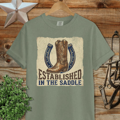 Established in the Saddle Western Signature Tee