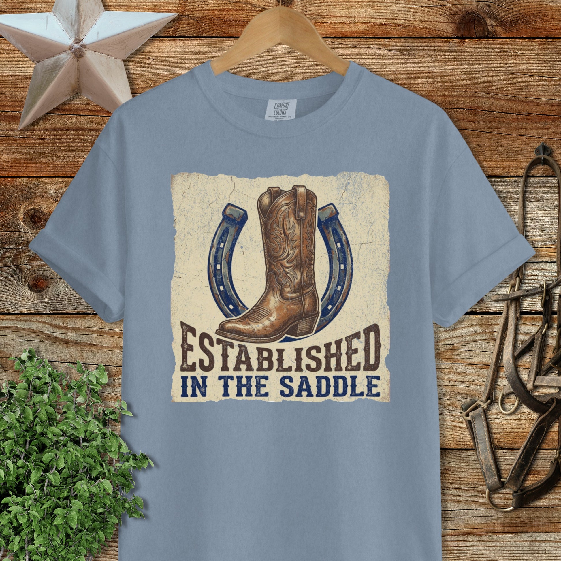 Established in the Saddle Western Signature Tee