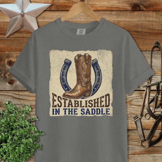 Established in the Saddle Western Signature Tee