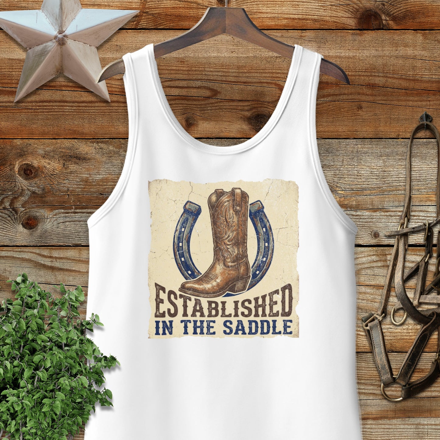 Established in the Saddle Western Tank Top