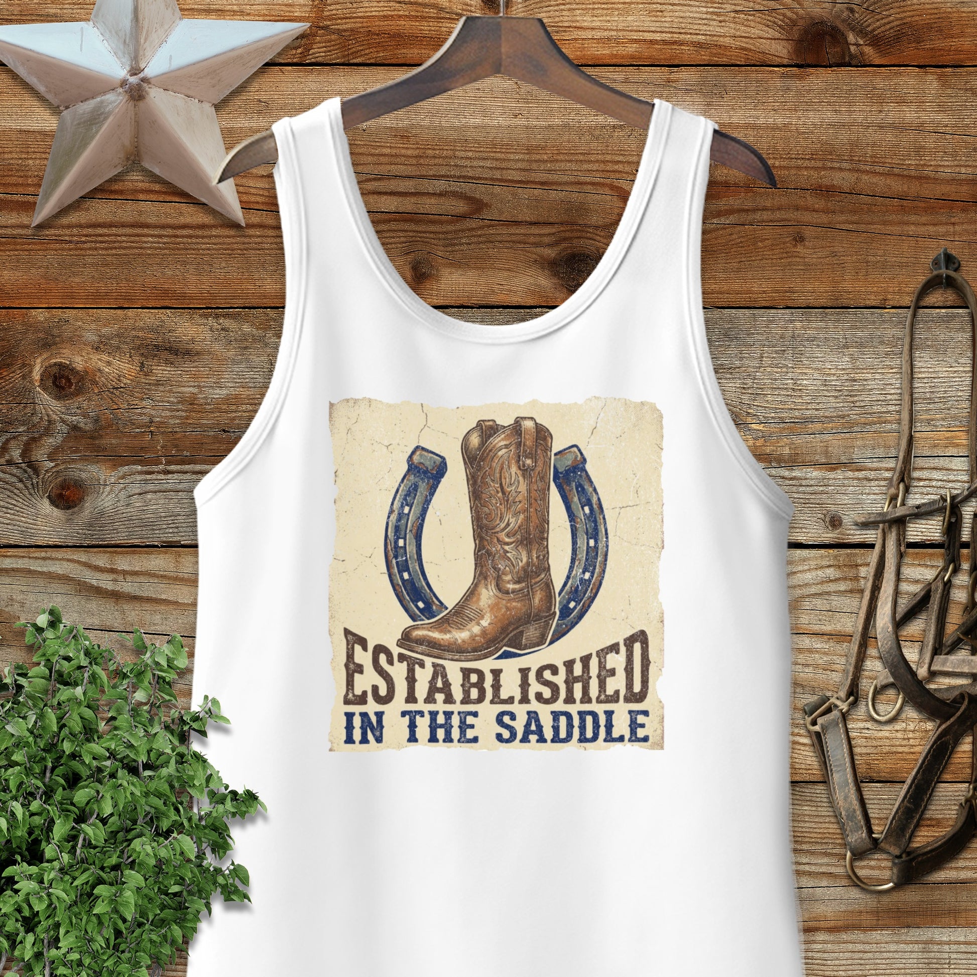 Established in the Saddle Western Tank Top