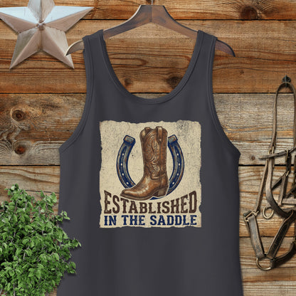 Established in the Saddle Western Tank Top